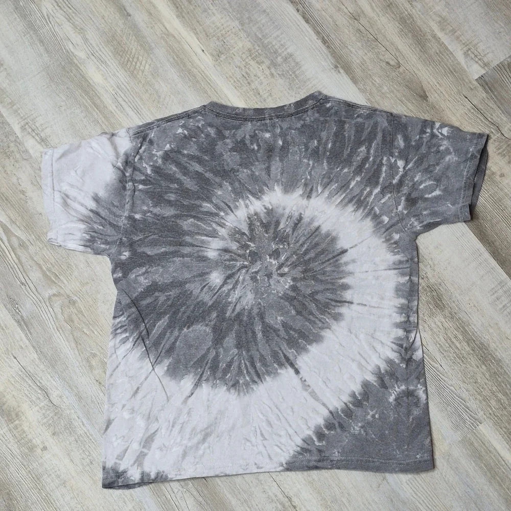 Arizona Tourist Grey Tie Dye T Shirt Kids M/L Adult XS Grunge Edgy Artsy Vintage